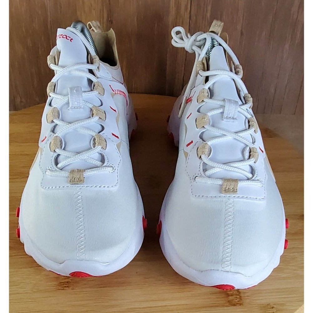 Nike React Element 55 White Ember Glow Desert Ore… - image 3